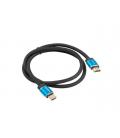 CABLE HDMI LANBERG M/M V2.0 PREMIUM CERTIFICATE 1M NEGRO - Imagen 1