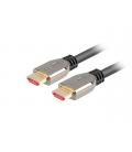 CABLE HDMI LANBERG M/M V2.1 8K 60HZ 1M NEGRO - Imagen 1