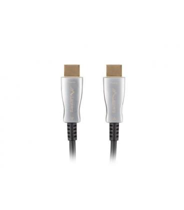 CABLE HDMI LANBERG M/M V2.0 OPTICO AOC 80M NEGRO - Imagen 1