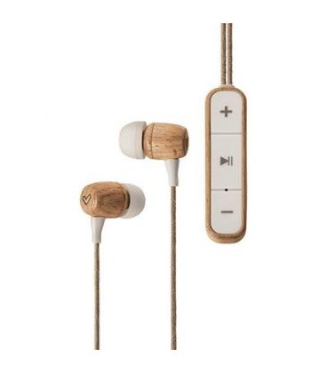 AURICULARES MICRO ENERGY SISTEM ECO BT BEECH WOOD - Imagen 1