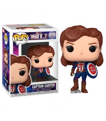 Funko pop marvel what if capitana carter 55811 - Imagen 1