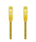 AISENS Cable De Red Latiguillo RJ45 LSZH Cat.7 600 MHz S/FTP PIMF AWG26, Amarillo, 25 cm - Imagen 2