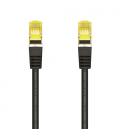 AISENS Cable De Red Latiguillo RJ45 LSZH Cat.7 600 MHz S/FTP PIMF AWG26, Negro, 0.5 m - Imagen 2