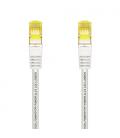 AISENS Cable De Red Latiguillo RJ45 LSZH Cat.7 600 MHz S/FTP PIMF AWG26, Blanco, 25 cm - Imagen 2