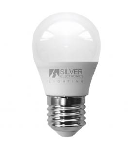 Bombilla led silver electronic eco esferica 5w=35w - e27 - 3000k - 399 lm - 180º - luz calida - a+ - Imagen 1