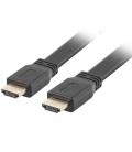 Cable hdmi lanberg macho - macho v2.0 4k plano 5m negro - Imagen 2