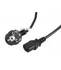 Cable de alimentacion lanberg schuko cee 7 - 7 a iec320 c13 3m - Imagen 2