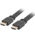 Cable hdmi lanberg macho - macho v2.0 4k plano 1.8m negro - Imagen 2