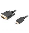 Cable hdmi lanberg macho - dvi - d 18+1 macho single link 3m negro - Imagen 2