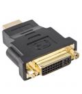 Adaptador lanberg hdmi macho - dvi - d hembra 24+5 single link - Imagen 2