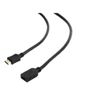 CABLE HDMI GEMBIRD EXTENSION MACHO HEMBRA V2.0 ALTA VELOCIDAD CON ETHERNET 0,5M - Imagen 1