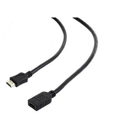 CABLE HDMI GEMBIRD EXTENSION MACHO HEMBRA V2.0 ALTA VELOCIDAD CON ETHERNET 0,5M - Imagen 1