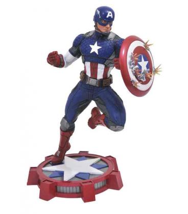 Nuevo capitan america figura 25 cm marvel gallery marvel now diamond select toys - Imagen 1