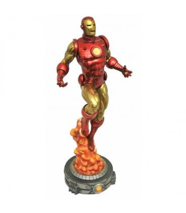 Iron man clasico figura 28 cm pvc diorama marvel gallery - Imagen 1