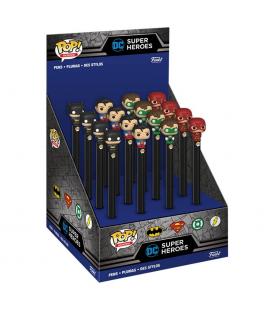 Funko pop pen topper boligrafo dc comics 1 unidad aleatoria batman superman linterna verde flash 48657 - Imagen 1