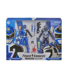 Spd blue ranger a & blue ranger b pack 2 figuras 15 cm power rangers lightning collection - Imagen 1