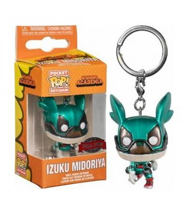 Funko pop keychain llavero my hero academia izuku midoriya efecto metalico edicion especial 46082 - Imagen 1