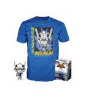 Pop & tee my hero academia tenya iida ingenium (full mech suit) funko + camiseta talla s - Imagen 1