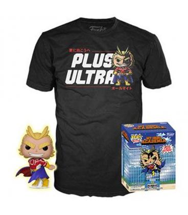 Pop & tee my hero academia all might funko + camiseta talla s ut - 56664s - Imagen 1