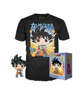 Pop & tee dragon ball z goku kamehameha funko + camiseta talla l ut - 56667l - Imagen 1