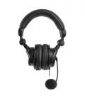 Ewent EW3564 auricular y casco Auriculares Alámbrico Diadema Calls/Music Negro - Imagen 4