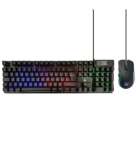 Hiditec GK400 Gaming Teclado + Ratón + Alfombrilla - Combo