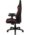 Aerocool CROWNBR Rojo, Silla Gaming Ergonómica, Cojines Ajustables, Cuero Sintético Premium - Imagen 3