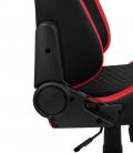 Aerocool CROWNBR Rojo, Silla Gaming Ergonómica, Cojines Ajustables, Cuero Sintético Premium - Imagen 5