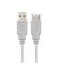 Nanocable CABLE USB 2.0, TIPO A/M-A/H, BEIGE, 1.0M - Imagen 11