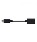 Nanocable USB 2.0, 0.15m cable USB 0,15 m USB C USB A Negro - Imagen 5