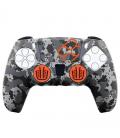 Funda silicona blade fr-tec custom kit digital black camo para mando ps5/ gris - Imagen 1