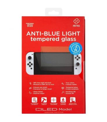 Protector de pantalla con filtro de luz azul blade fr-tec anti blue light para nintendo switch oled - Imagen 1