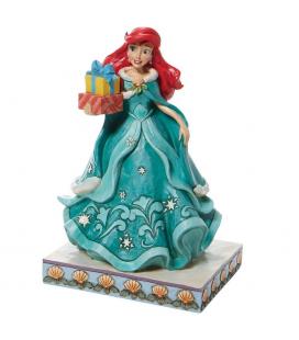 Figura enesco disney la sirenita ariel con regalos - Imagen 1