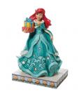 Figura enesco disney la sirenita ariel con regalos - Imagen 1