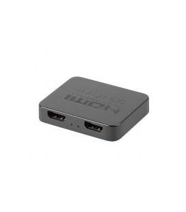 SPLITTER VIDEO LANBERG HDMI A 2 X HDMI 4K + MICRO USB NEGRO - Imagen 1