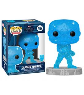 Funko pop marvel infinity saga capitan america gema del espacio 57614 - Imagen 1