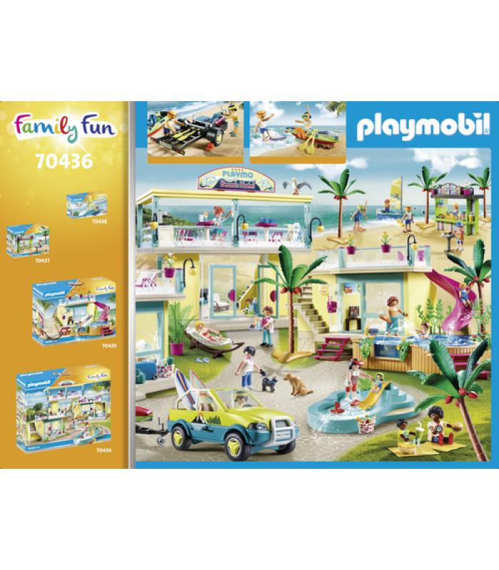 Playmobil 70436 Family Fun coche de playa con canoa - Juguetes Today