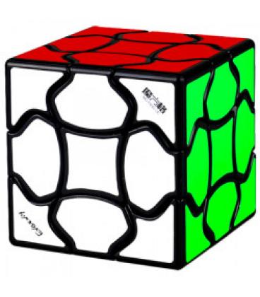 Cubo de rubik qiyi fluffy 3x3 bordes negros - Imagen 1