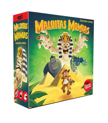 Juego de mesa malditas momias pegi 8 - Imagen 1