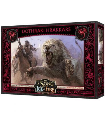 Juego de mesa cancion de hielo y fuego: dothraki hrakkars pegi 14 - Imagen 1