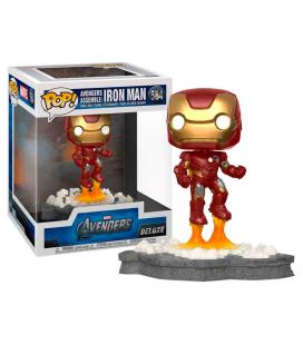 Funko pop deluxe marvel los vengadores iron man assemble 45610 - Imagen 1