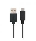 Nanocable USB 2.0, 2m cable USB USB C 2 x USB A Negro - Imagen 7