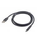 CABLE USB GEMBIRD 2.0 A TIPO C MACHO MACHO CARGA RAPIDA 1,8M - Imagen 4