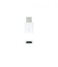 Adaptador Micro USB 2.0 Lightning Nanocable 10.10.4100/ Micro USB Hembra - Lightning Macho/ Blanco