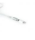 Adaptador Micro USB 2.0 Lightning Nanocable 10.10.4100/ Micro USB Hembra - Lightning Macho/ Blanco