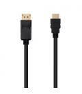 Nanocable Cable Conversor DISPLAYPORT a HDMI, DP/M - HDMI/M, Negro, 1 m - Imagen 2