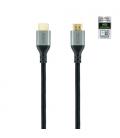 Nanocable Cable HDMI 2.1 Certificado ULTRA HIGH SPEED A/M-A/M, Negro, 1 m - Imagen 2