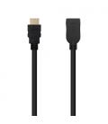 Nanocable Cable HDMI 2.0 Prolongador A/M-A/H, Negro, 1 m - Imagen 2