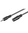 Ewent EW-220101-015-N-P cable de audio 1,5 m 3,5mm Negro - Imagen 3