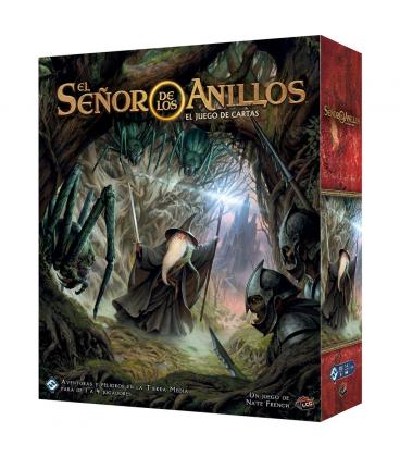 Juego de mesa el señor de los anillos caja basica edicion revisada pegi 14 - Imagen 1